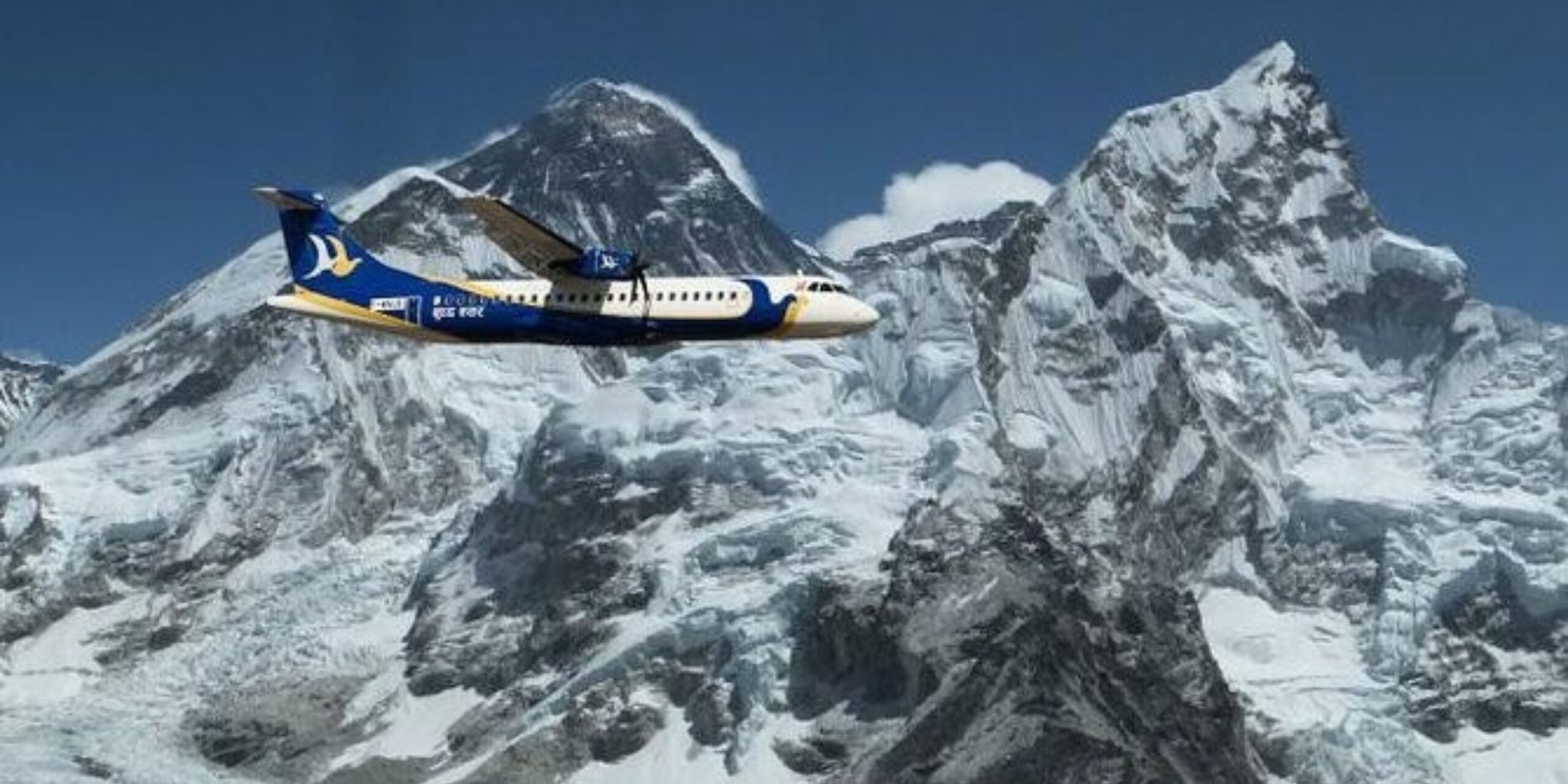 Fly over Mount Everest